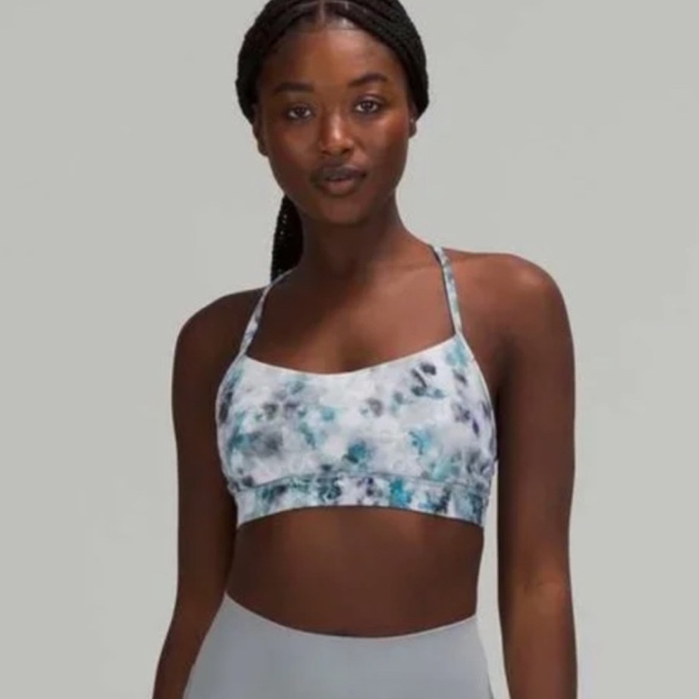 Lululemon Multi Color Racerback Sports Bra